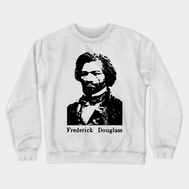 Frederick Douglass Portrait Crewneck Sweatshirt by Soriagk